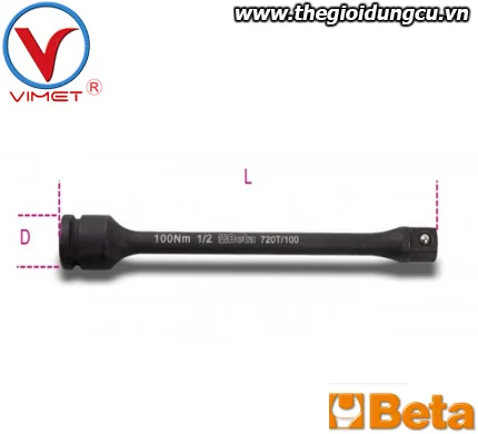 Cần nối dài 1/2" Beta 720 T/110